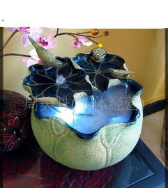 匠心品質(zhì) 小額批發(fā)樹(shù)脂噴泉流水工藝品，打造中式裝飾新境界